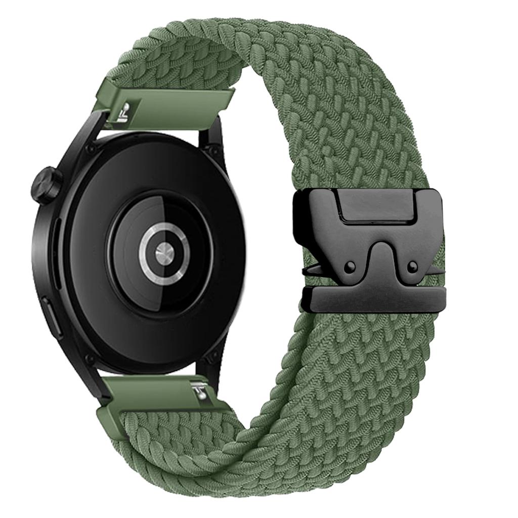 Braided Solo Loop Band For Galaxy Watch 7/FE/6/5/pro/4/Classic Bracelet Correa Huawei Watch GT 2 3 Pro 4 20mm 22mm Watch Straps