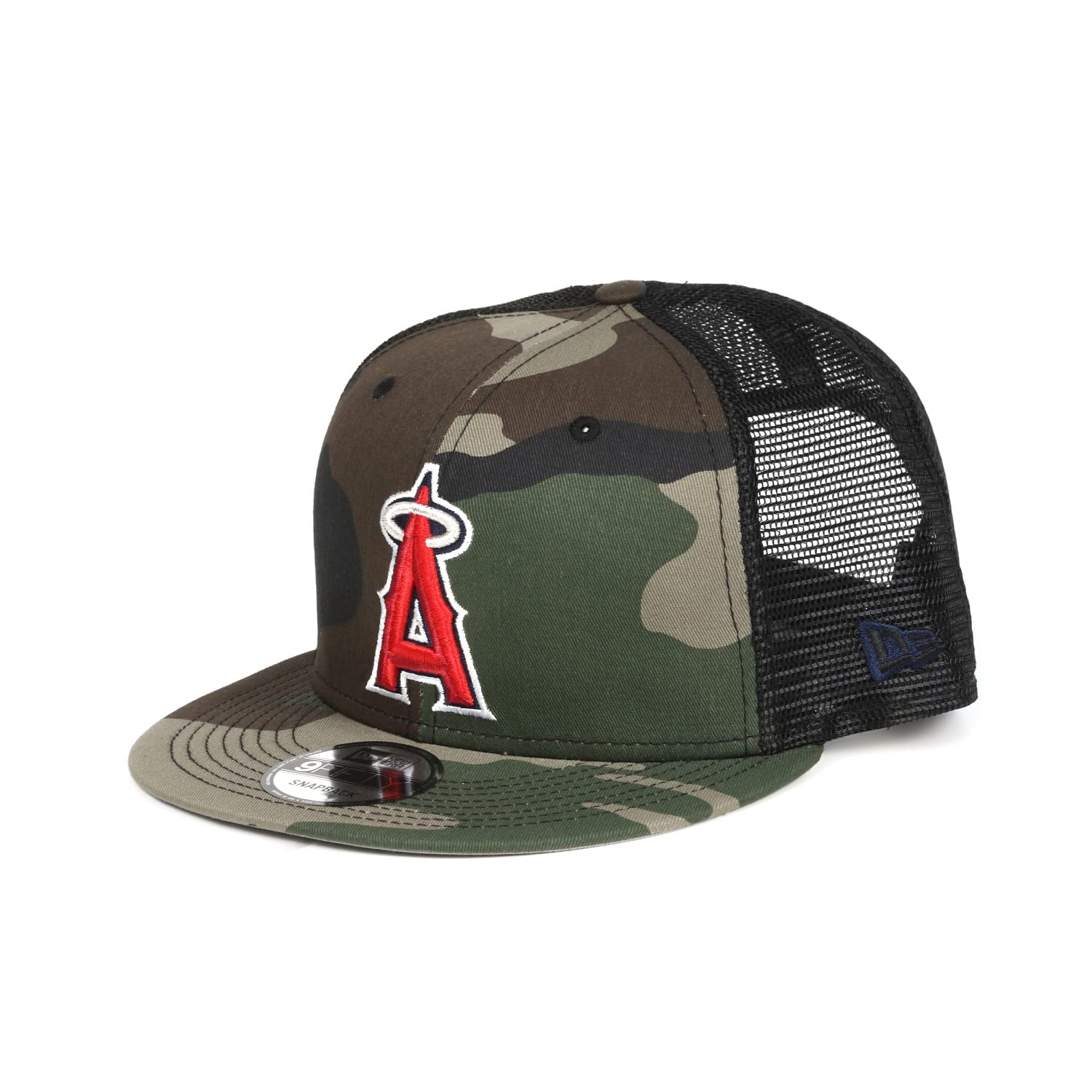 

New Era MLB Mesh Cap Snapback 9FIFTY Camouflage Anaheim Angels Anaheim Angels Free Size [New Era]