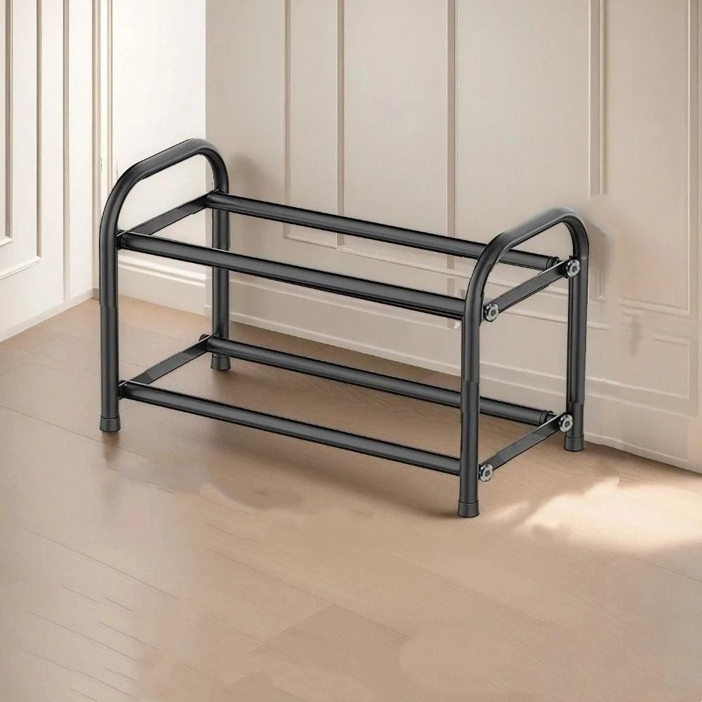 

Adjustable Storage Multilayer Shoe Rack Flexible Storage Space-Saving Shoe Rack Home Hallway Two layers