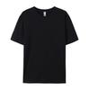 T-shirt Unisex Cotone Girocollo Manica Corta Vestibilità Larga - Colore Unito Traspirante per l'Estate