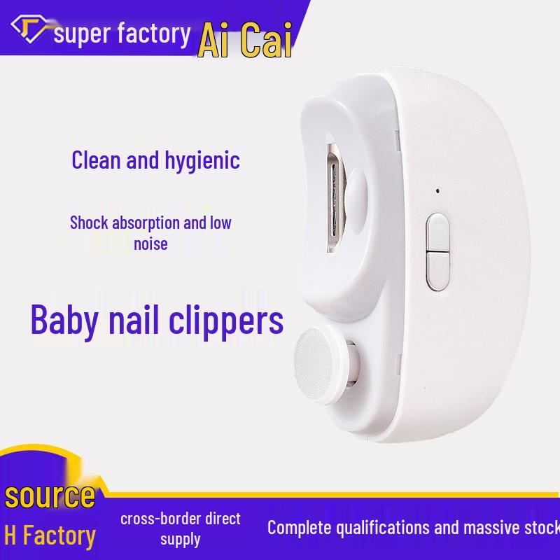 Electric Nail Clipper & Polisher for Kids and Adults - Anti-Pinch, Multi-Function