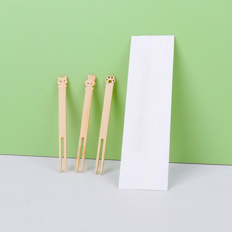 Eco-Friendly Disposable Bamboo Forks