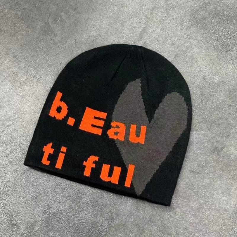 BSCI Camouflage Wool Blend Street Style Beanies Manufacturer High Quality Jacquard Skull Cap Knit Winter Hats Custom Logo