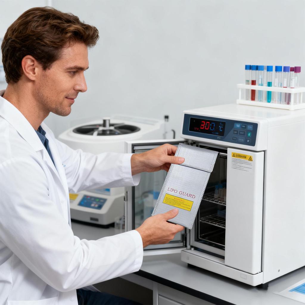 Fireproof LiPobattery Safety Bag Explosionproof Pouch For Lithium Polymer Battery Storage & Transportation, Charge Bag