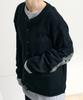 Iseuteuseobiseusyab Elbow Dot Knit Cardigan - Black