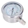 Pressure Gauge Stainless Steel 1 4in NPT Oil Water Vacuum Pressure Meter for Household Industrial 0 16Mpa