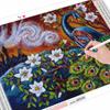 5D DIY Diamond Embroidery Peacock Picture Of Rhinestone Diamond Painting Animal Diamond Mosaic Craft Kit Home Decoration