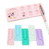 1 Stück Nail Art Palette, Künstliche Nagelspitzen, Farbmischen, Zeichnen, Palette, Gelpolitur, Display, Regal, Maniküre-Werkzeug, Nagel-Dekoration, Aufbewahrung