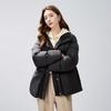 Qiushui Yiren Women's Stand-Collar 90% Duck Down Jacket