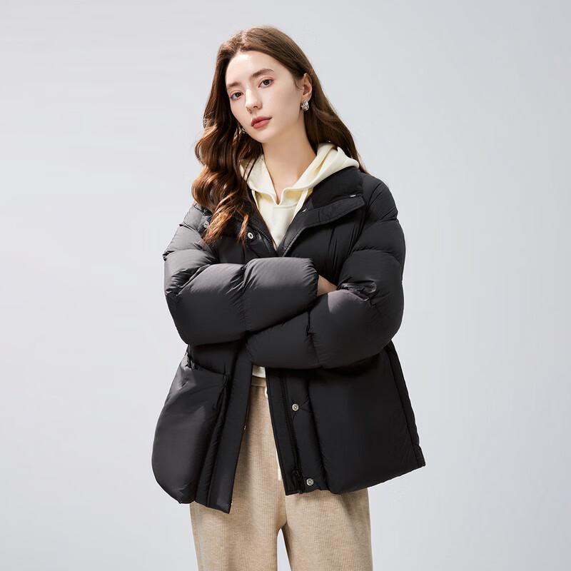 Qiushui Yiren Women's Stand-Collar 90% Duck Down Jacket