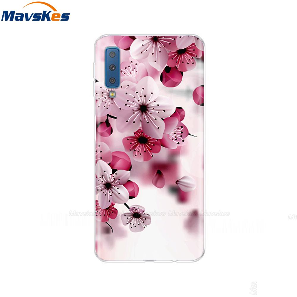 Silicone Cover For Samsung Galaxy A7 2018 Case A750 A750F Case 6.0' TPU Phone case For Samsung A 7 2018 750 750F Fundas Coque