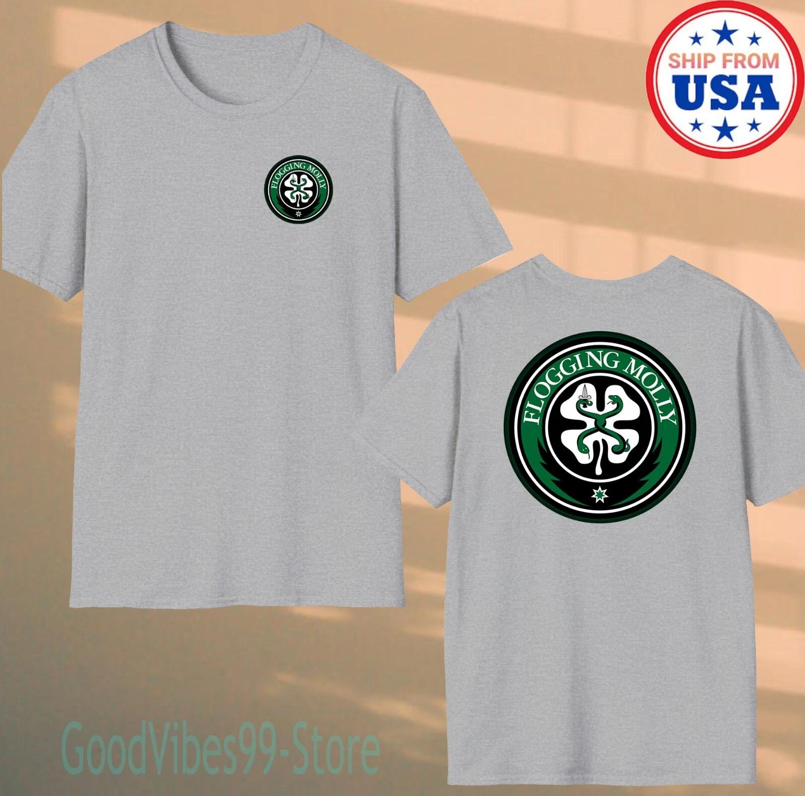 The Flogging Molly Men s Grey Size S-5XL S