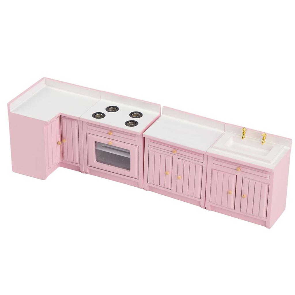 1:12 Miniatur Puppenhaus Zubehör Küche Kochplattform Set Möbel Spielzeug