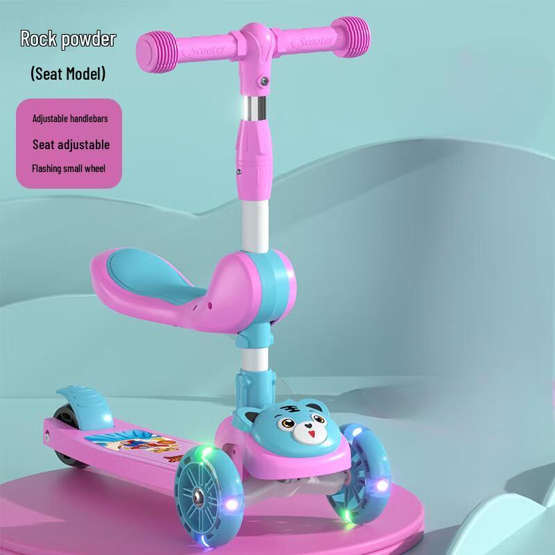 WEZHO 3-in-1 Kids Scooter with Seat