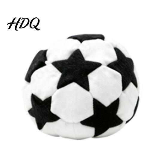 Durable Football Juggling Ball Portable Soccer Footbag for Kids Soft Ball Handmade A
