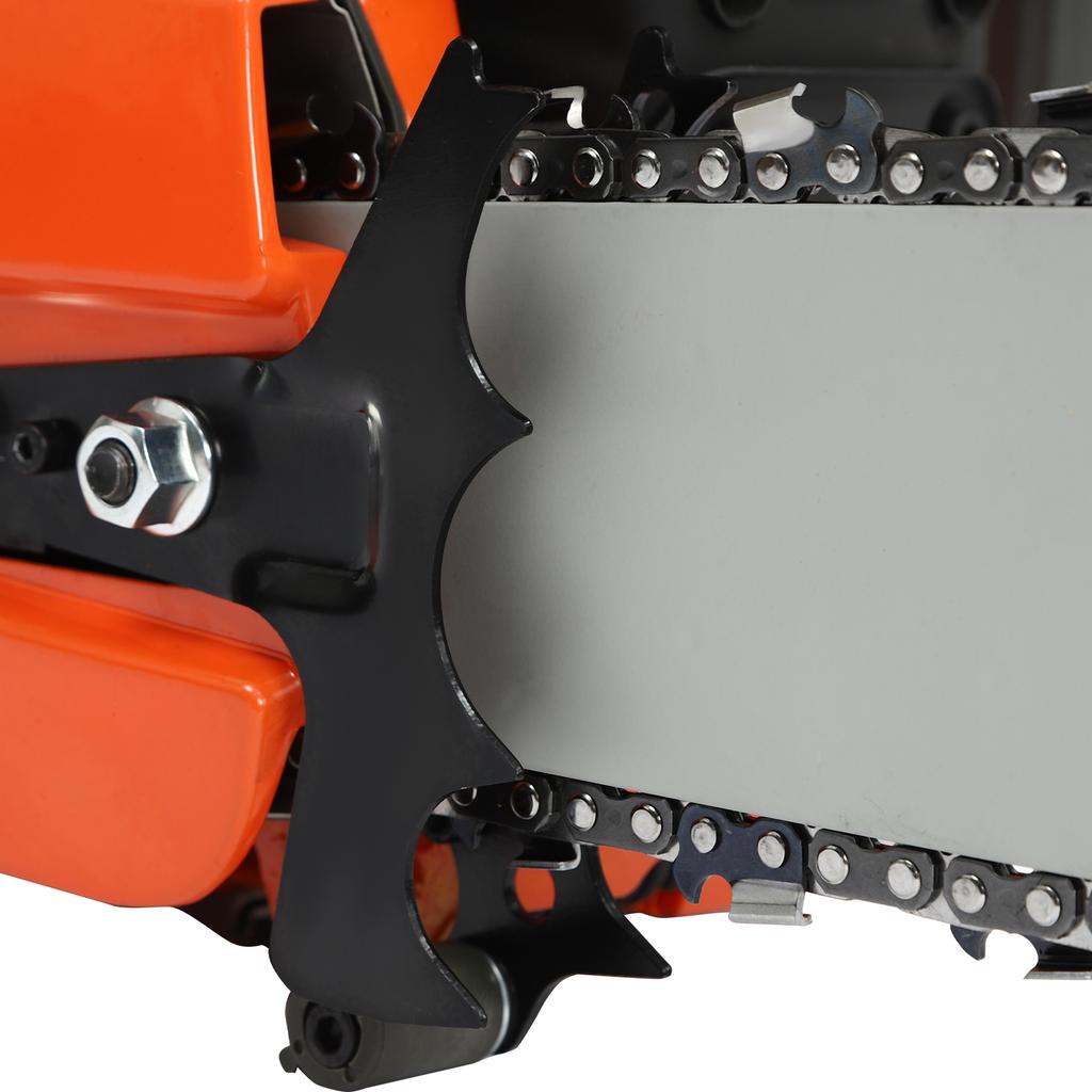 24 Inch Gas Chainsaw 72CC Gas Powered Chain Saw, 2-Stroke Single Cylinder Gas Engine 2800RPM, Pull Start for Trees Wood Cutting