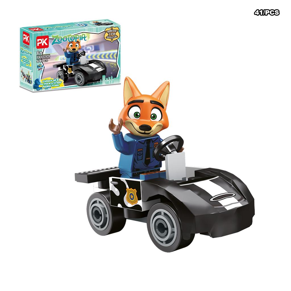 Zootopia 2 Building Blocks Set Judy Rabbit Nick Fox Series Anime Figurine Brick for Kids Christmas Birthday Toys Gifts Blind Box