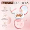 1Pc Long-Lasting Foundation & Concealer 2-in-1 Cushion, Even Complexion, 24H Wear-Resistant, Portable Pressed Powder