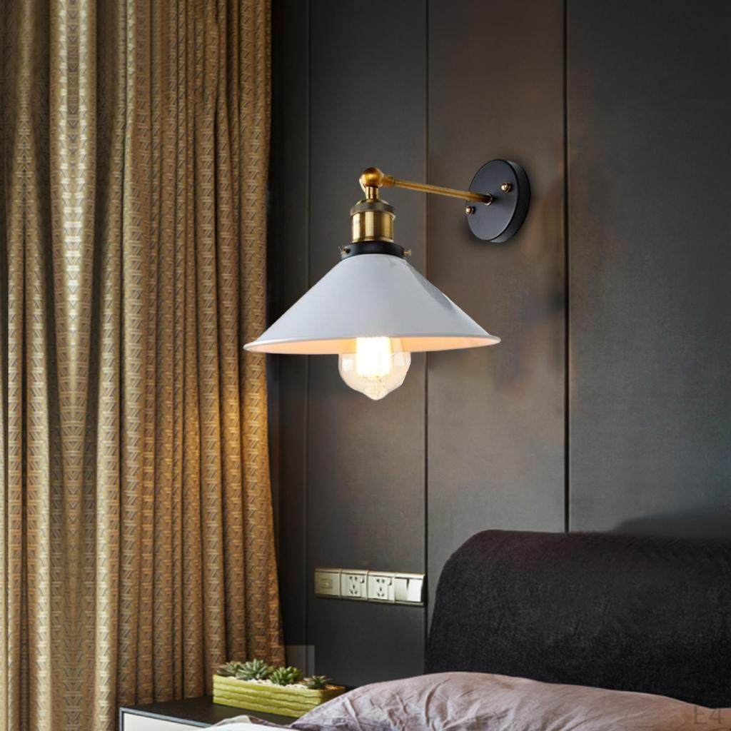 E27 1 Light Lampshade Decorate Industrial Iron Sconce Lights Creative Style for Lighting Restaurant