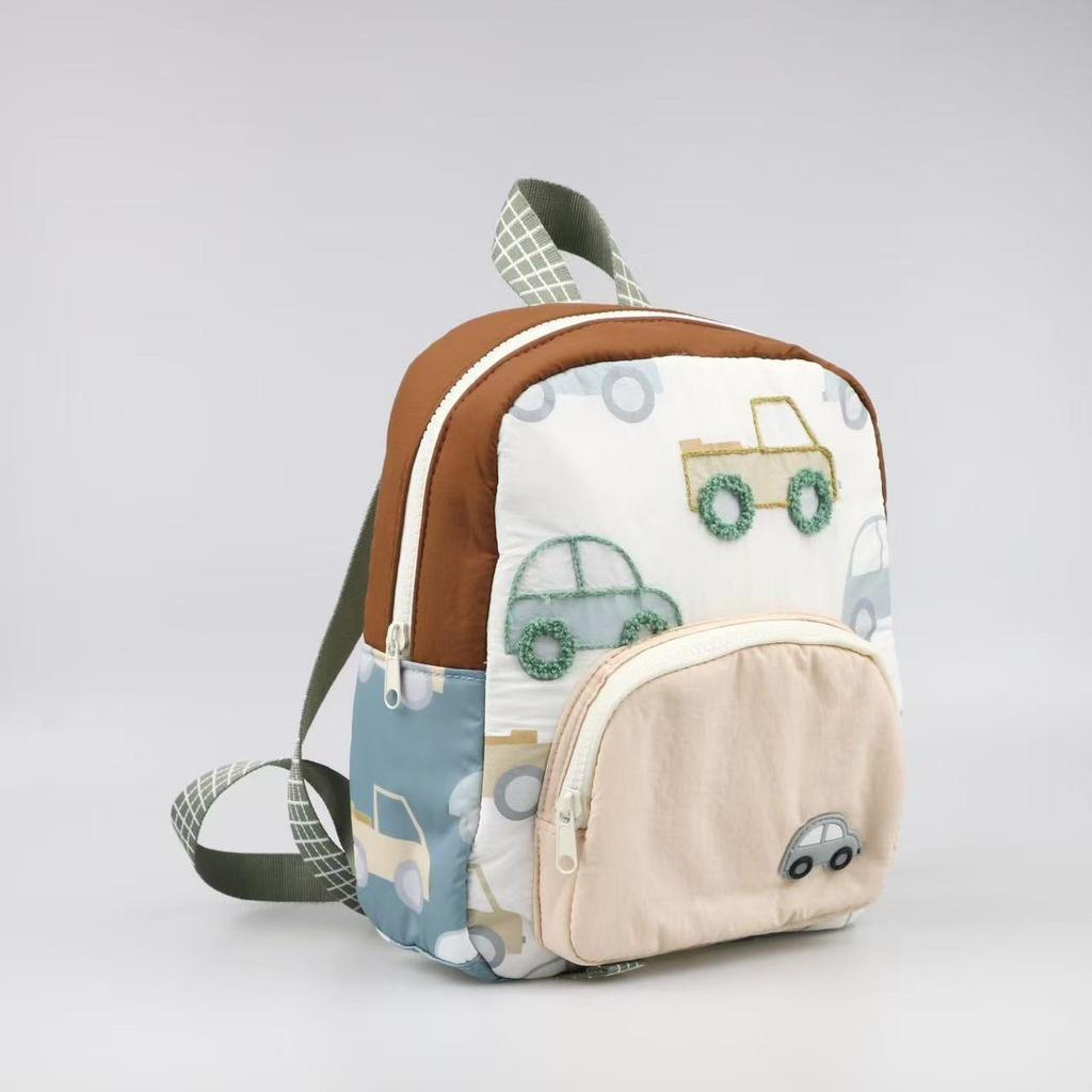 Zaino per Bambini Ricamato a Cartoni Animati - Piccola Borsa Carina per Bambini e Bambine dell'Asilo