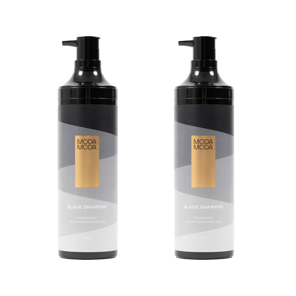 

MODAMODA BLACK SHAMPOO x 2 флакона Седые волосы волосы на голове преждевременная седина Корейская косметика x 2 флакона (300г набор) краситель, гипоаллергенный, уход, забота,