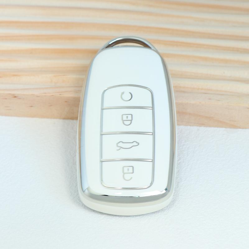 Holder Key Cover Case For Chery Omoda 5 C5 Tigo 7 8 Pro Max Tigo 7 8 Plus Arrizo 5 Plus Soft Tpu Keychain Car Keys Accessories