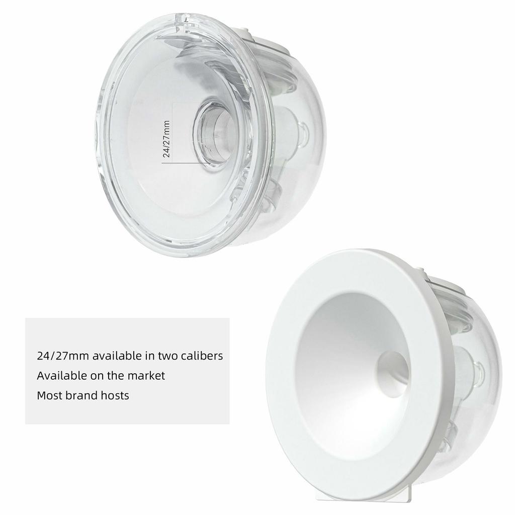 Bequemes Stillzubehör für S12 S10 S9 Tragbare Pumpen 27mm/24mm Pumpenflansch mit Staubschutz