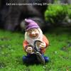 Miniature Resin Garden Gnome Elf for Micro Landscapes