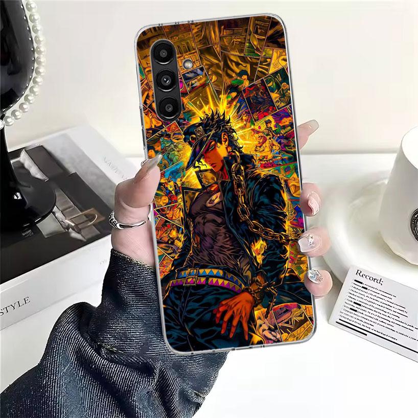JoJo's Bizarre Adventure Kujo Jotaro Phone Case For Samsung Galaxy A13 A14 A15 A16 A17 A53 A54 A55 A56 A57 A33 A34 A35 A36 A37 A