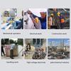 Flexible Electrician Work Gloves 400V Rubber Gloves Mittens Protective Gloves  Hand Protection