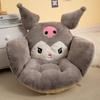 Cartoon Unicorn Half-Wrapped Seat Cushion Back Support Cushion Non-Slip Office Chair Pad Cute Animal Lumbar Pillow Gift