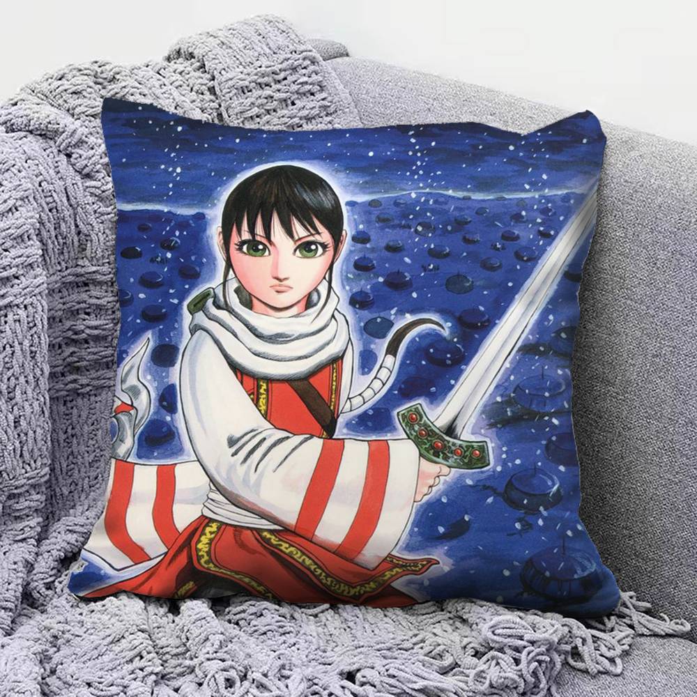 Kingdom Manga Home Sofa Cushion Covers and Aecorative Custom Pillow Covers