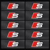 Adesivi Decalcomanie Emblema Distintivo Volante Auto Styling Auto Per Audi A8 A5 A6 C5 C6 C7 A7 A3 A4 B5 B6 B7 B8 B9 D3 Q3 Q5 Q7 TT