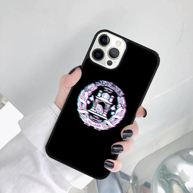 I Love Afghanistan Flag Phone Case Cover For iPhone 17 Air 15 16 14 11 12 13 Pro MAX Plus