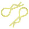10Pcs RC Car   Clip RShape Metal Body Clips Pins for 1/5 1/6 1/8 1/10 RC Car(Gold )