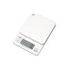 Tanita Cooking Scale, Measures Up To 1kg In 1g Increments, with a Convenient Hook Hole for Storage, White, KD-187 WH. Kitchen Scale, Cooking, Digital.
