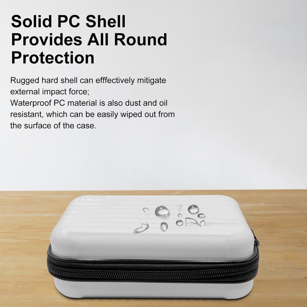 aMagisn AC03 Sports Camera Case Portable Storage Bag for Camera with Semi Open Design Detachable Interior Organizer