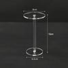 For Event Decorations 10 Cm Height Acrylic Display Stands Acrylic Display Stand Set Crafted From Robust Acrylic
