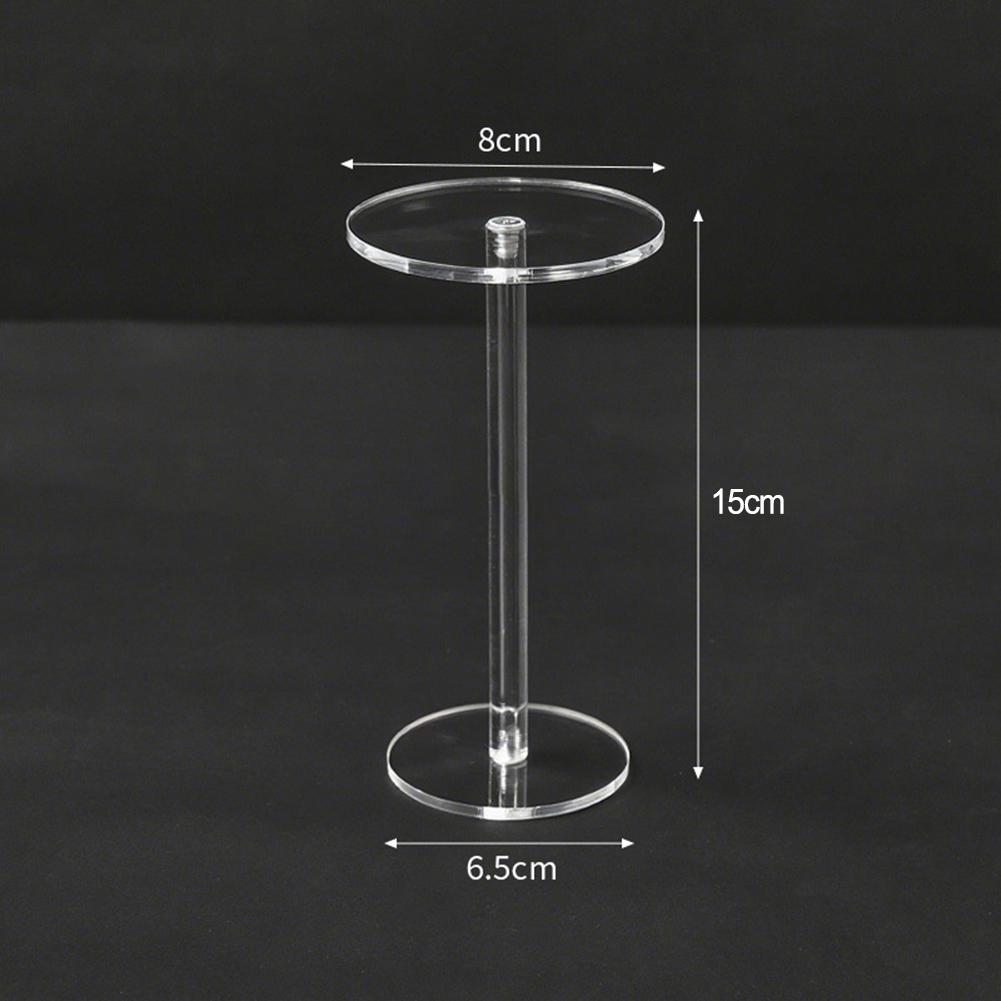 For Event Decorations 10 Cm Height Acrylic Display Stands Acrylic Display Stand Set Crafted From Robust Acrylic
