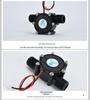 5V Geregelter Hochleistungs-DC-Wasserfluss-Mikro-Hydrogenerator