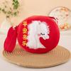 Chinese Style Zodiac Horse Plush Crossbody Bag Lucky Horse Headphone Bag  Childrens Gift
