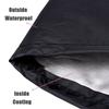 Waterproof BBQ Grill Cover Round Fire Barbecue Protector Home Patio Garden