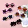 2025 New Children's Sunglasses Fashion Wrapped Flower UV Protection Trend Boys and Girls Children's Sunglasses Sunvisor