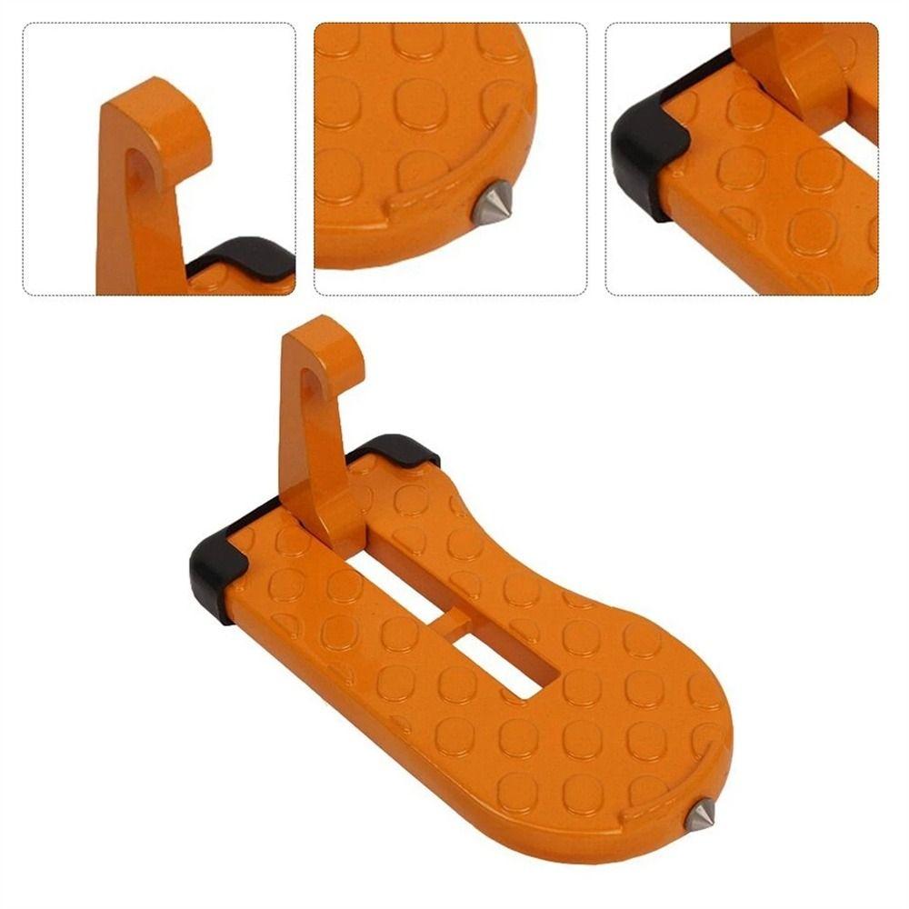 Rack Step Safety Hammer Step Pedal Car Rooftop Luggage Ladder NonSlip Foot Rest Car Door Step