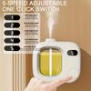 One-Touch Switch, Five-Level Adjustable Smart Aromatherapy Diffuser - Suitable for Essential Oils/Perfumes,Indoor Freshener, Long-Lasting with Timer