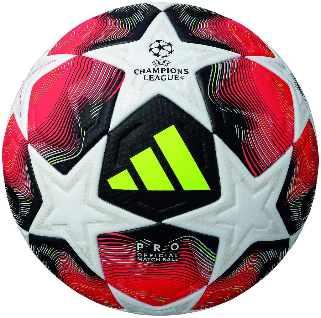 Adidas UEFA Champions League Finale 3. profesionální fotbalová velikost pro studenty středních škol a mezinárodně oficiální zápas ADF540WR 2024-2025