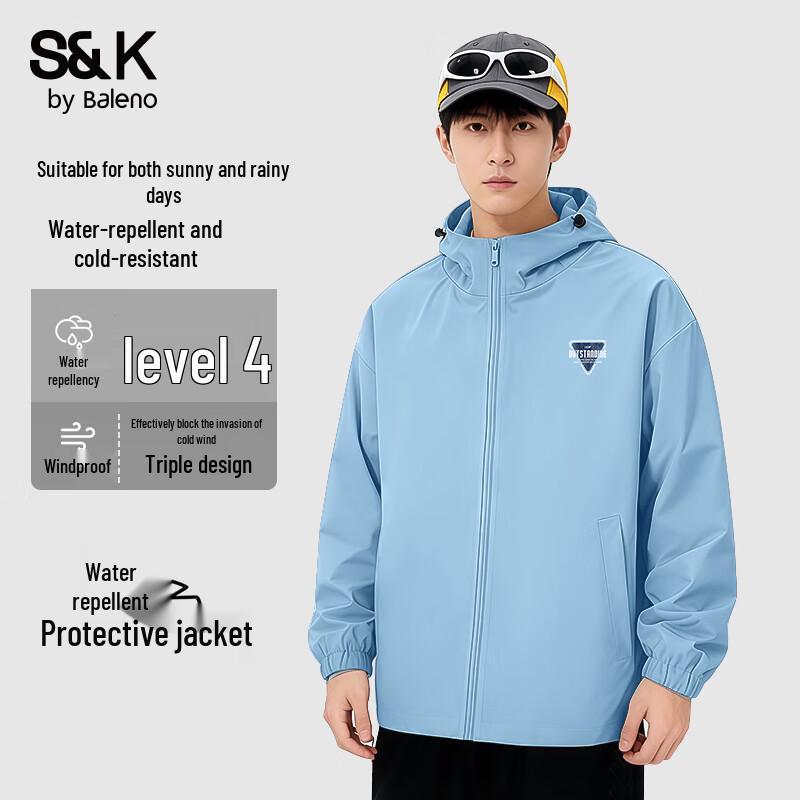 

Baleno S&K Men s Outdoor Windproof Waterproof Jacket 3XL