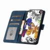 For iPhone 7 8 XS 11 12 13 14 15 16 17 Series Faux Leather Wallet Case with Butterfly Design,Card Slots & Shockproof Protection