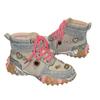 New Large-sized Fashionable Single Shoes for Women In Spring and Autumn, Featuring Mesh Dad Shoes