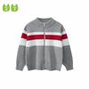 27Kids Children's Clothing Spring and Autumn Children's Sweater Jacket Boys' Knitwear Boys' Zipper Cardigan Pure Cotton Clothes